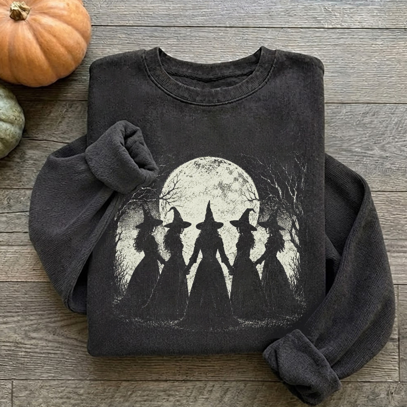 Witches Coven Spooky Forest Sweatshirt