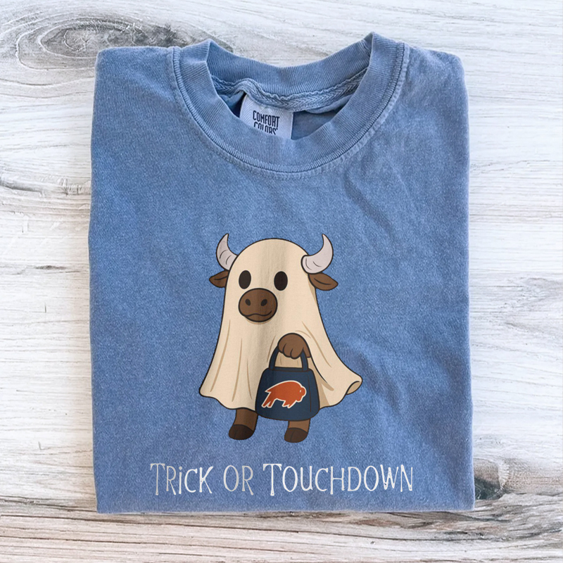 Comfort Colors Buffalo Football Halloween T-shirt