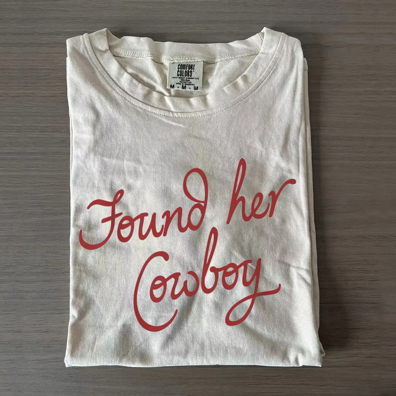 Found Her Cowboy Cowgirl Bride T-Shirt