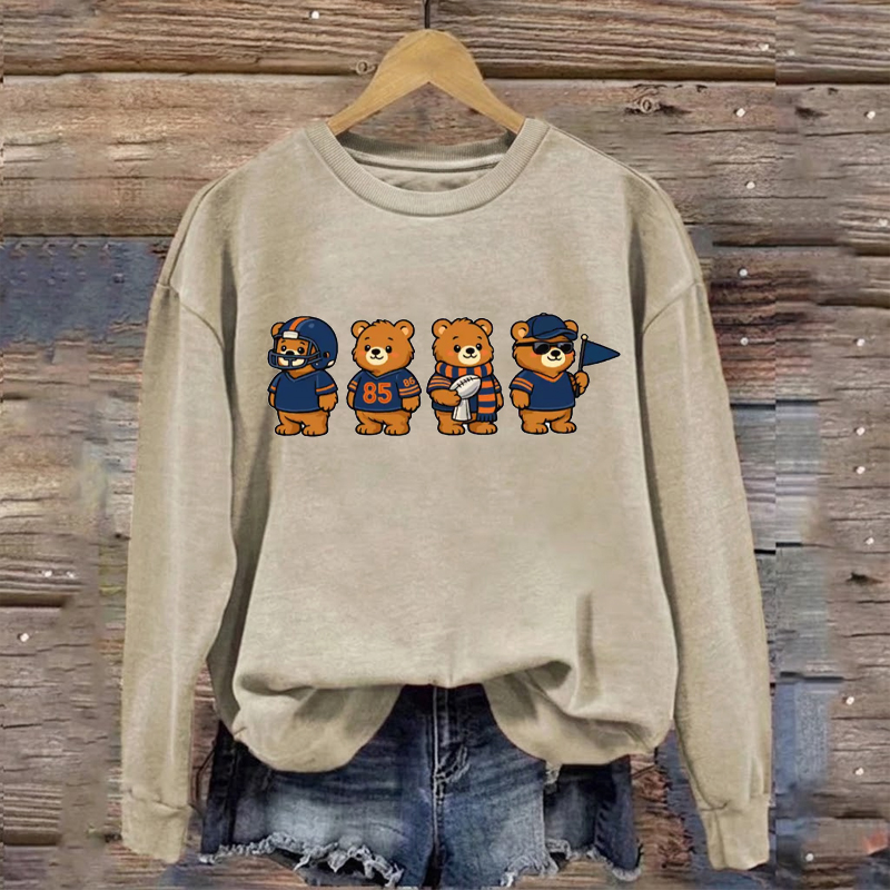 Retro Chicago Football Sweatshirt