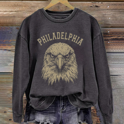 Retro Philadelphia Football Sweatshirt