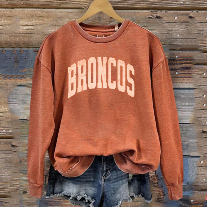 Denver Retro Football Sweatshirt