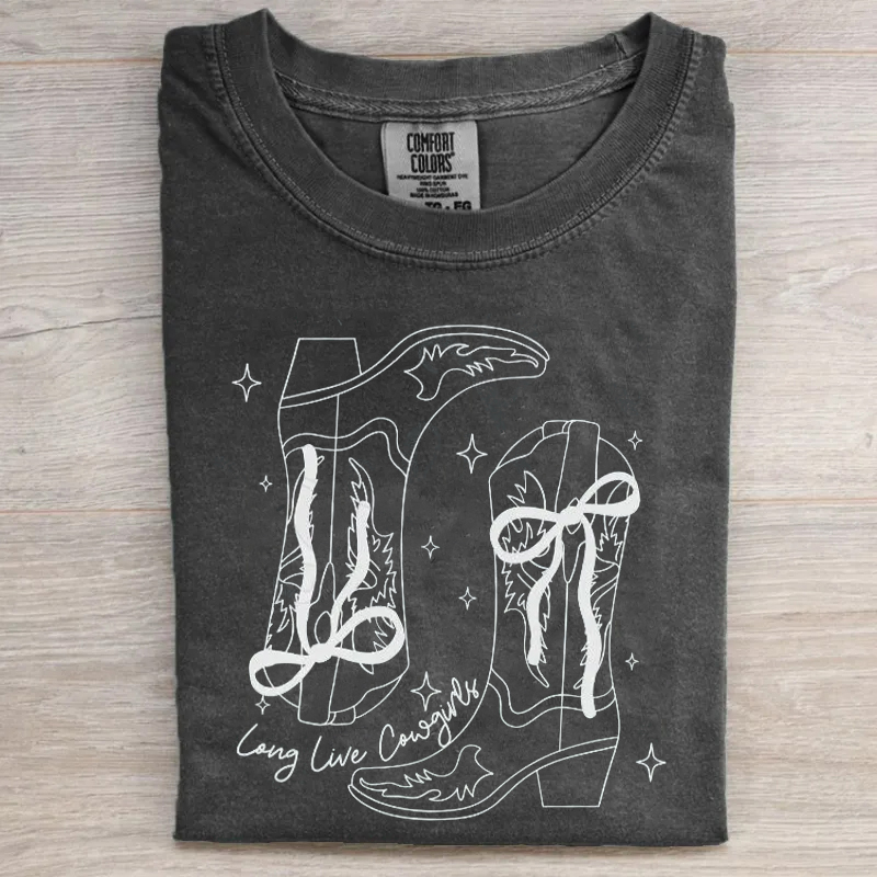 Long Live Cowgirls Country Music T-Shirt