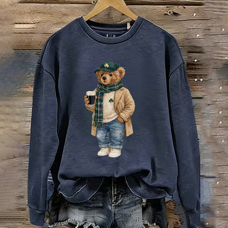 Lucky Teddy Bear St Patricks Day T-Shirt