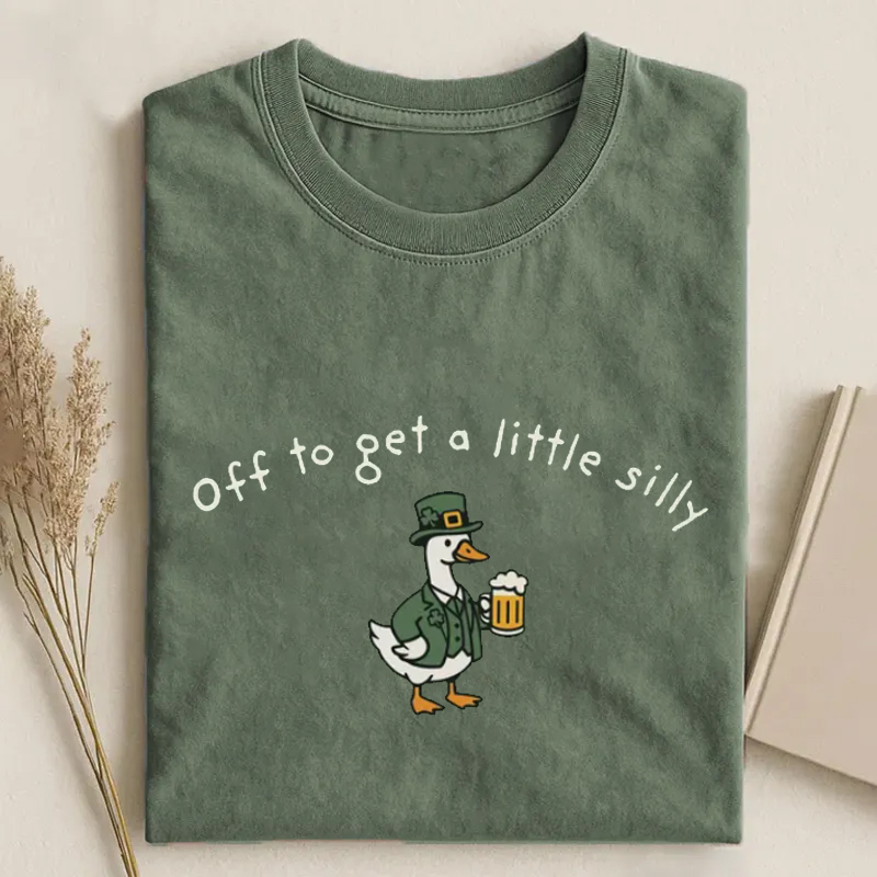St Patricks Day Silly Goose T-Shirt