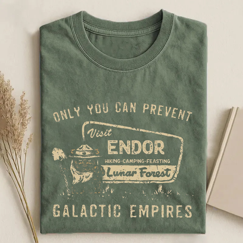 Ewok National Park Protect Our Forest Forest Camp T-Shirt