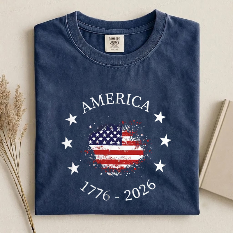 America 1776 2026 USA 250th Anniversary T-Shirt