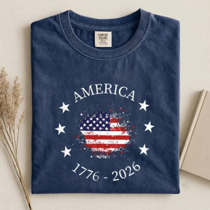 America 1776 2026 USA 250th Anniversary T-Shirt