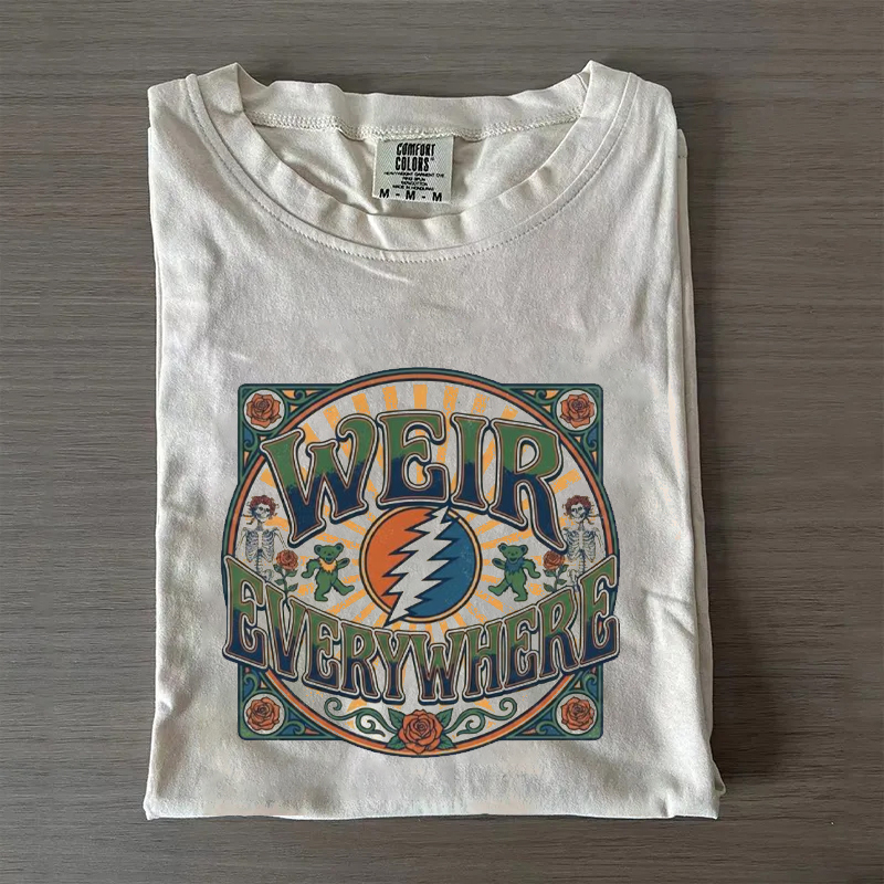 Retro Style Rock Fan T-shirt