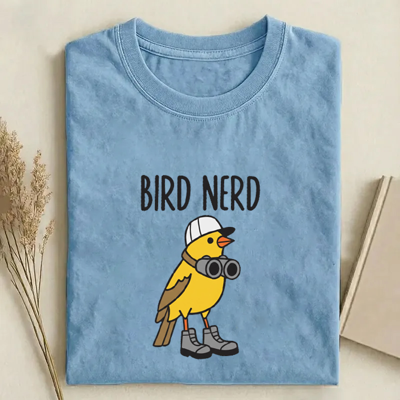 Bird Nerd Funny Bird Watcher T-Shirt