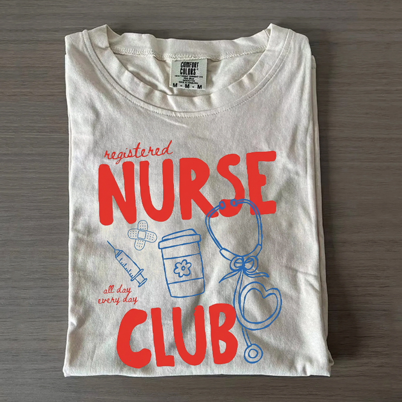 Nurse Club Funny Nurse T-Shirt