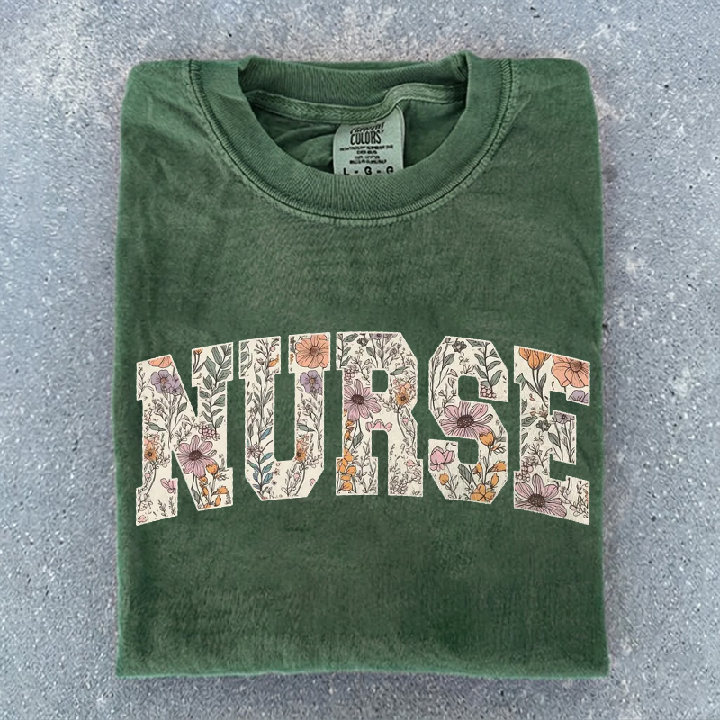 Wildflower Nurse T-Shirt