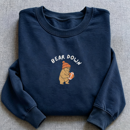 Embroidered Chicago Football Sweatshirt