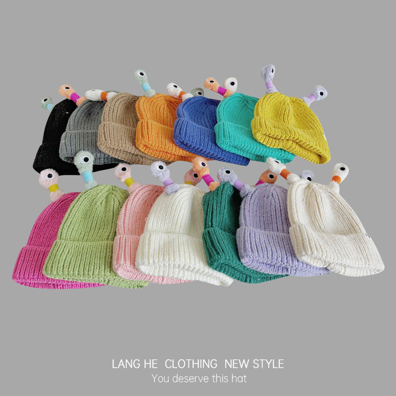 Glowing tentacles knitted hat