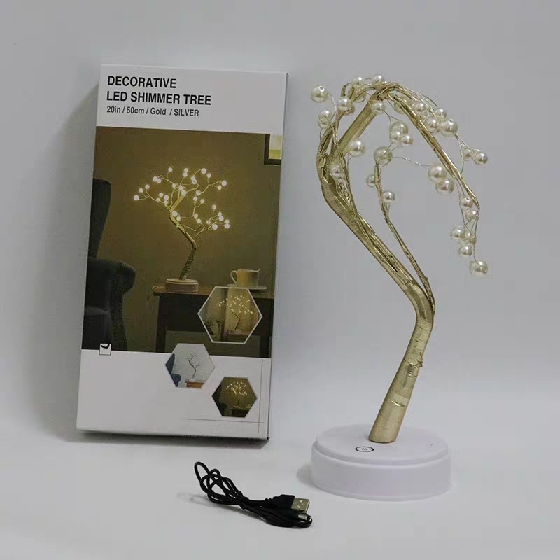 108L detachable copper wire tree branch table lamp