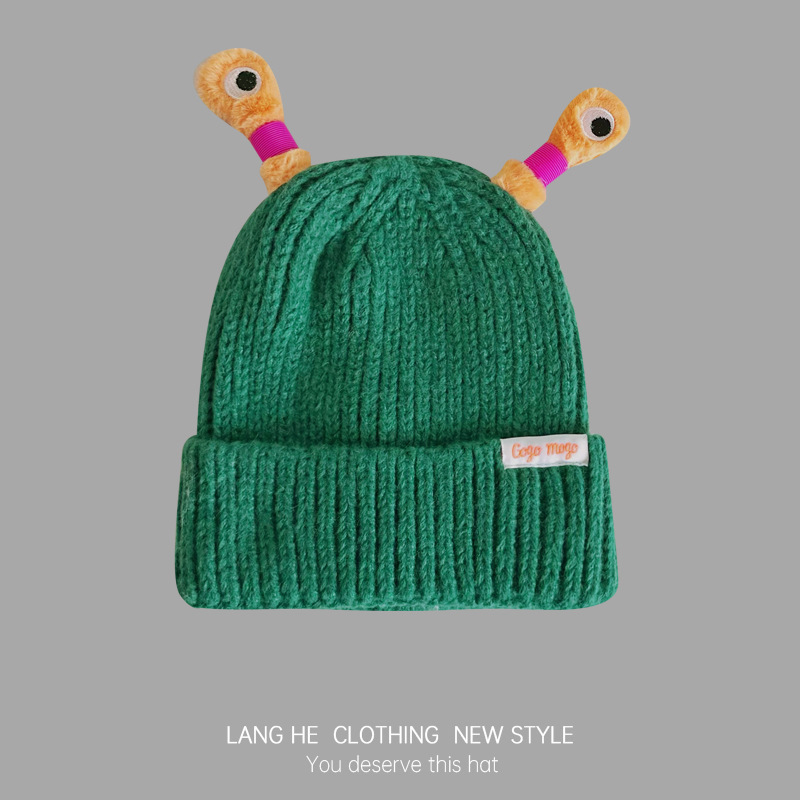 Glowing tentacles knitted hat