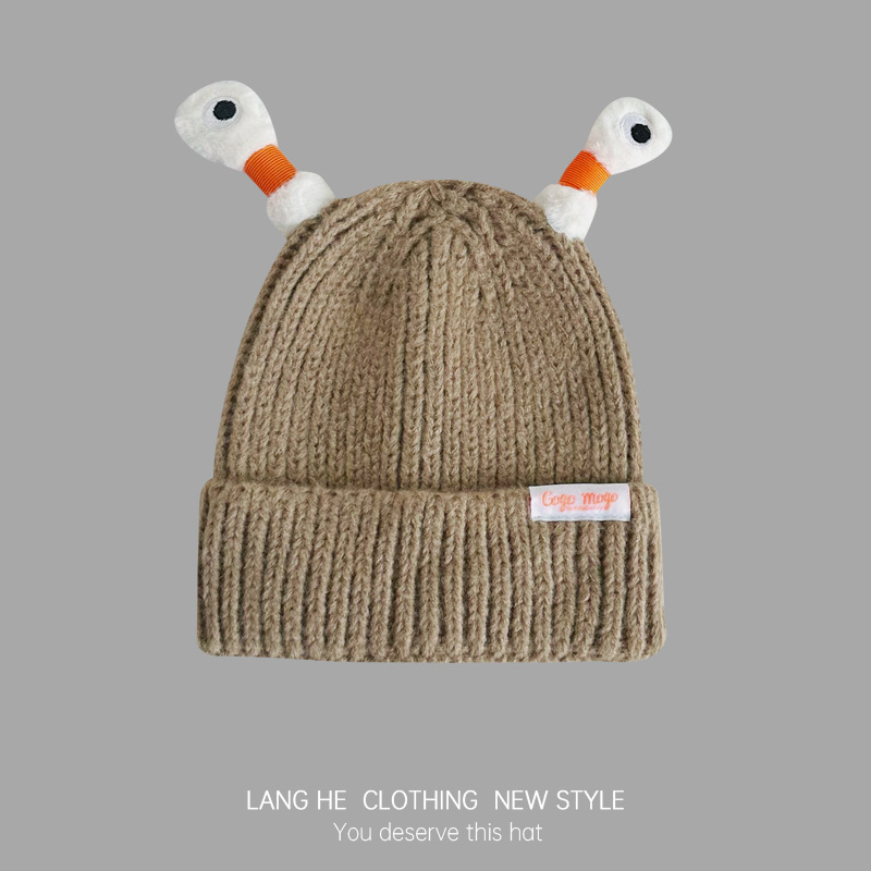 Glowing tentacles knitted hat