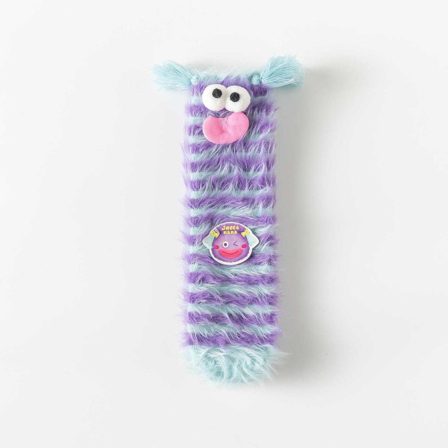 coral fleece floor socks