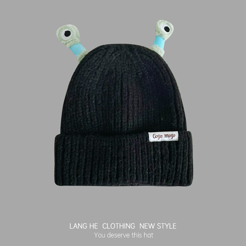 Glowing tentacles knitted hat