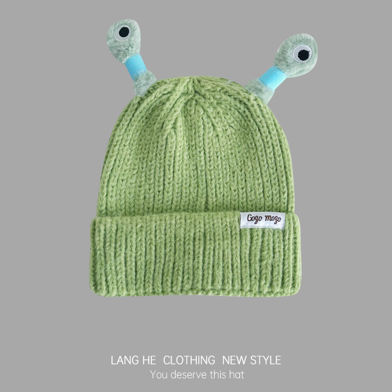 Glowing tentacles knitted hat