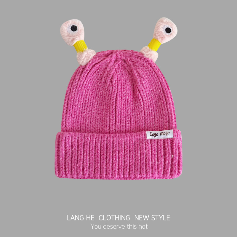 Glowing tentacles knitted hat