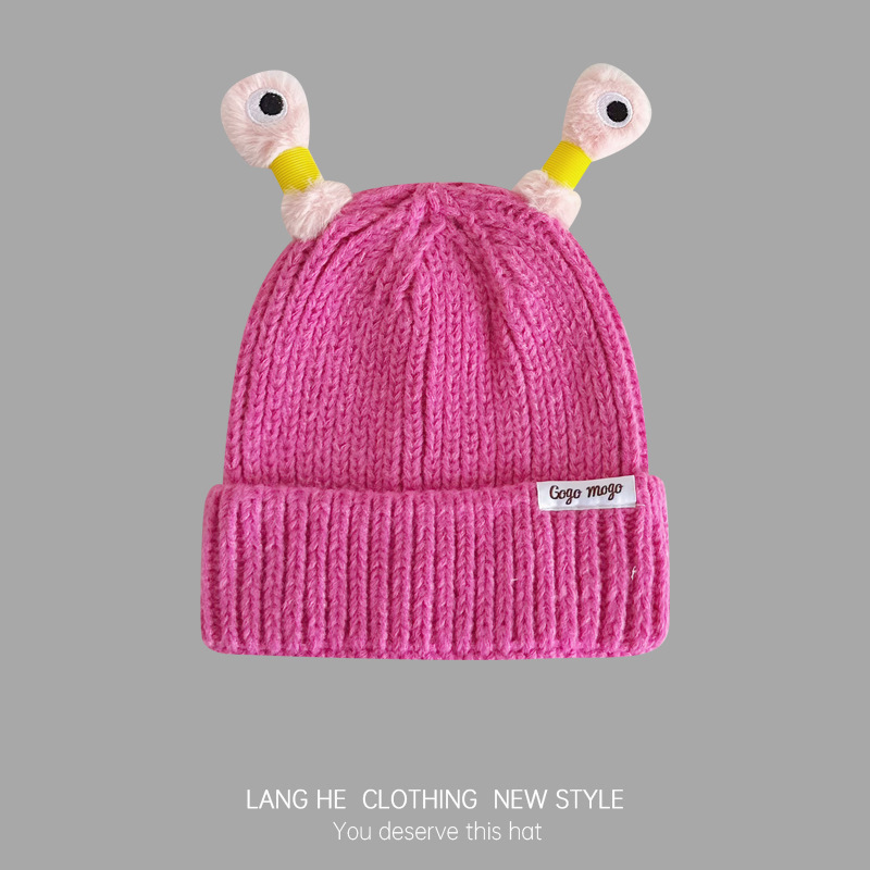 Glowing tentacles knitted hat