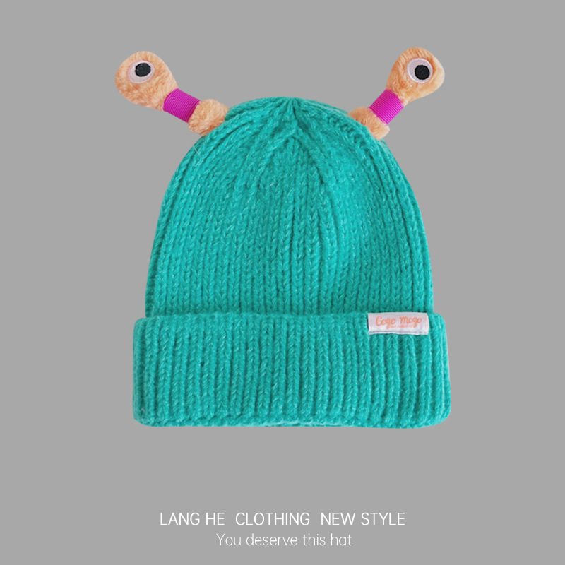 Glowing tentacles knitted hat