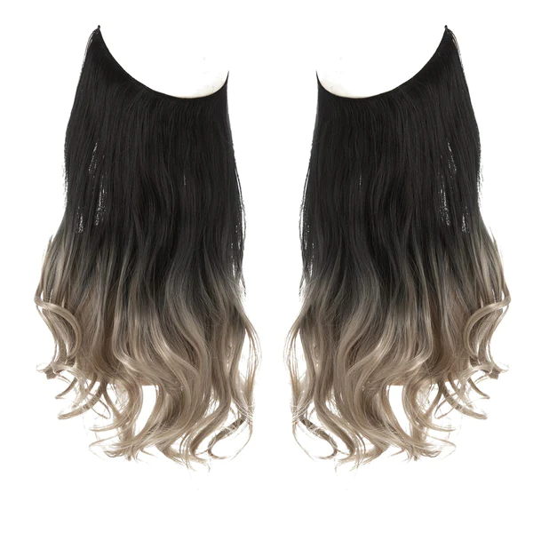 Black to Ash Blonde Hair Extensions