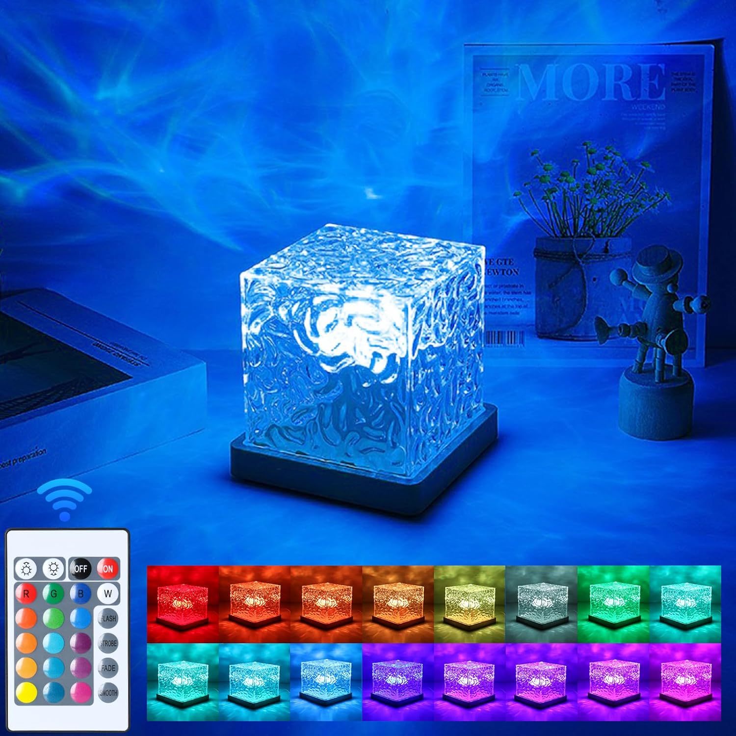 Aurora Glow Ocean Wave Projector Lamp,