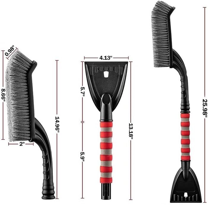 Two In One Snow Removal Brush Shovel