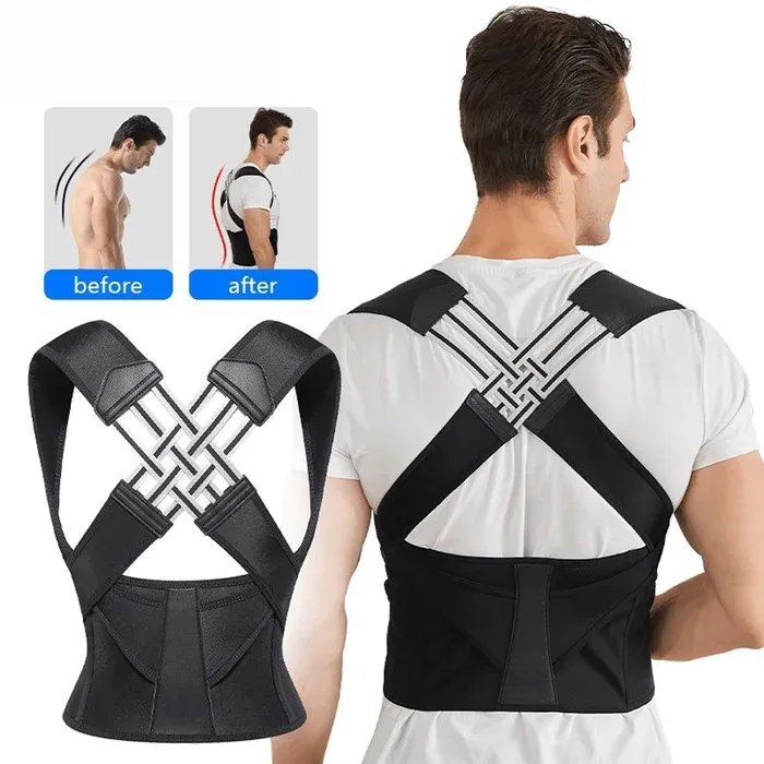 Anti-hunchback posture correction belt