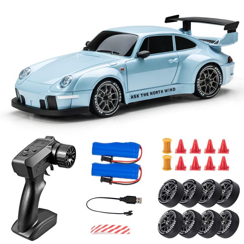 RC Drift Car – 1:24 Scale 4WD Remote Control Racing Car with 2.4GHz & 12.4mph Speed