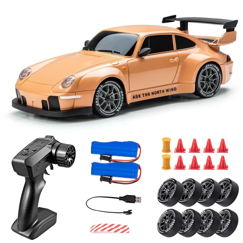 RC Drift Car – 1:24 Scale 4WD Remote Control Racing Car with 2.4GHz & 12.4mph Speed