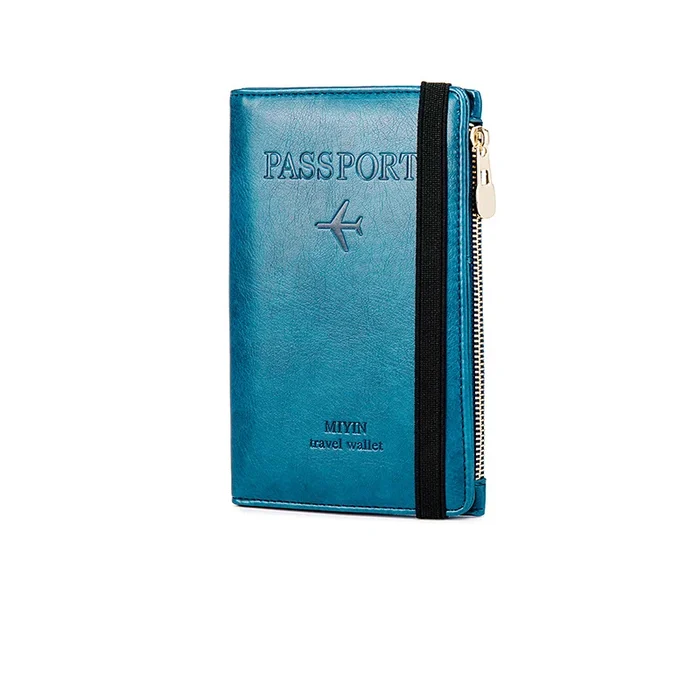 RFID Blocking Leather Card Wallet