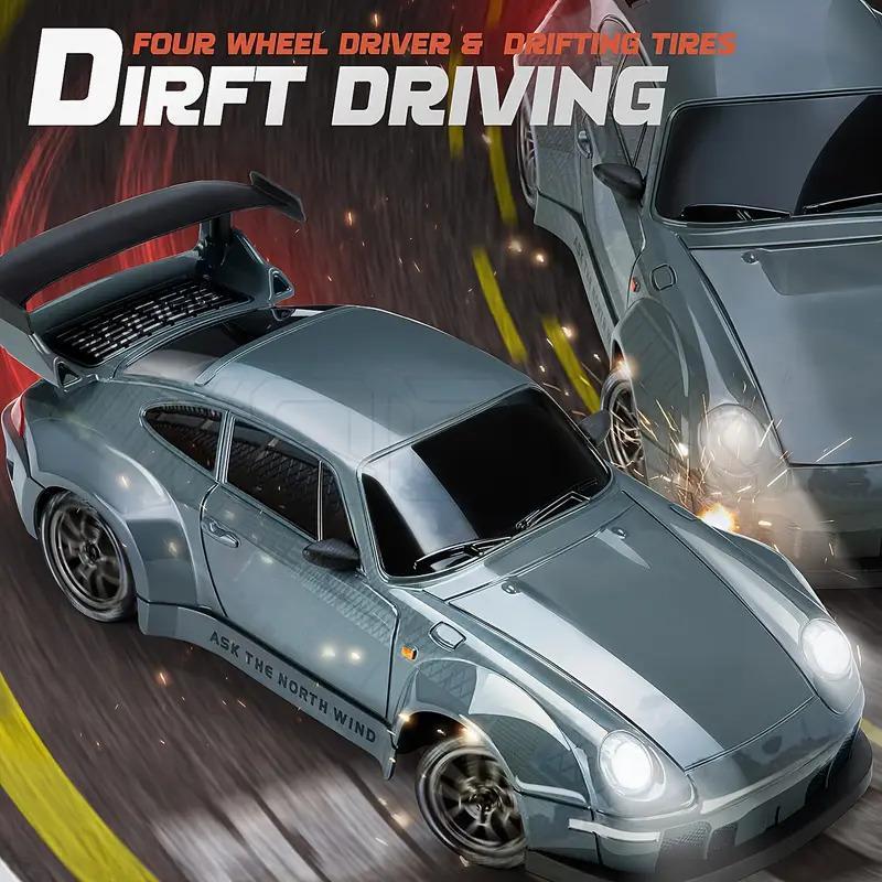 RC Drift Car – 1:24 Scale 4WD Remote Control Racing Car with 2.4GHz & 12.4mph Speed