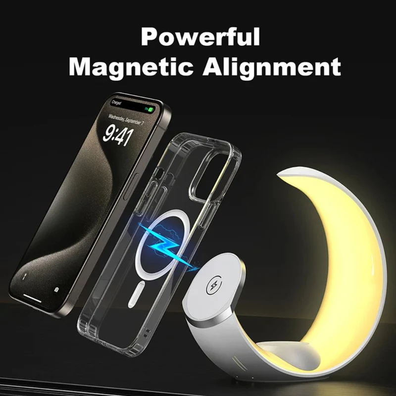 4 in 1 Magnetic Charger & RGB Light for Apple&Android