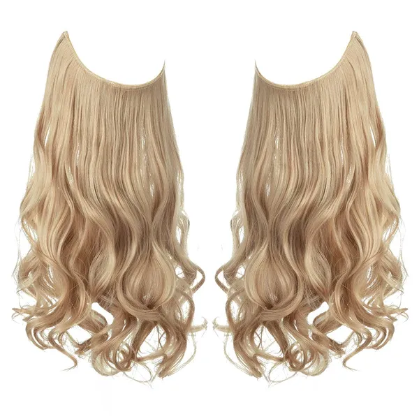Sand blonde hair extensions
