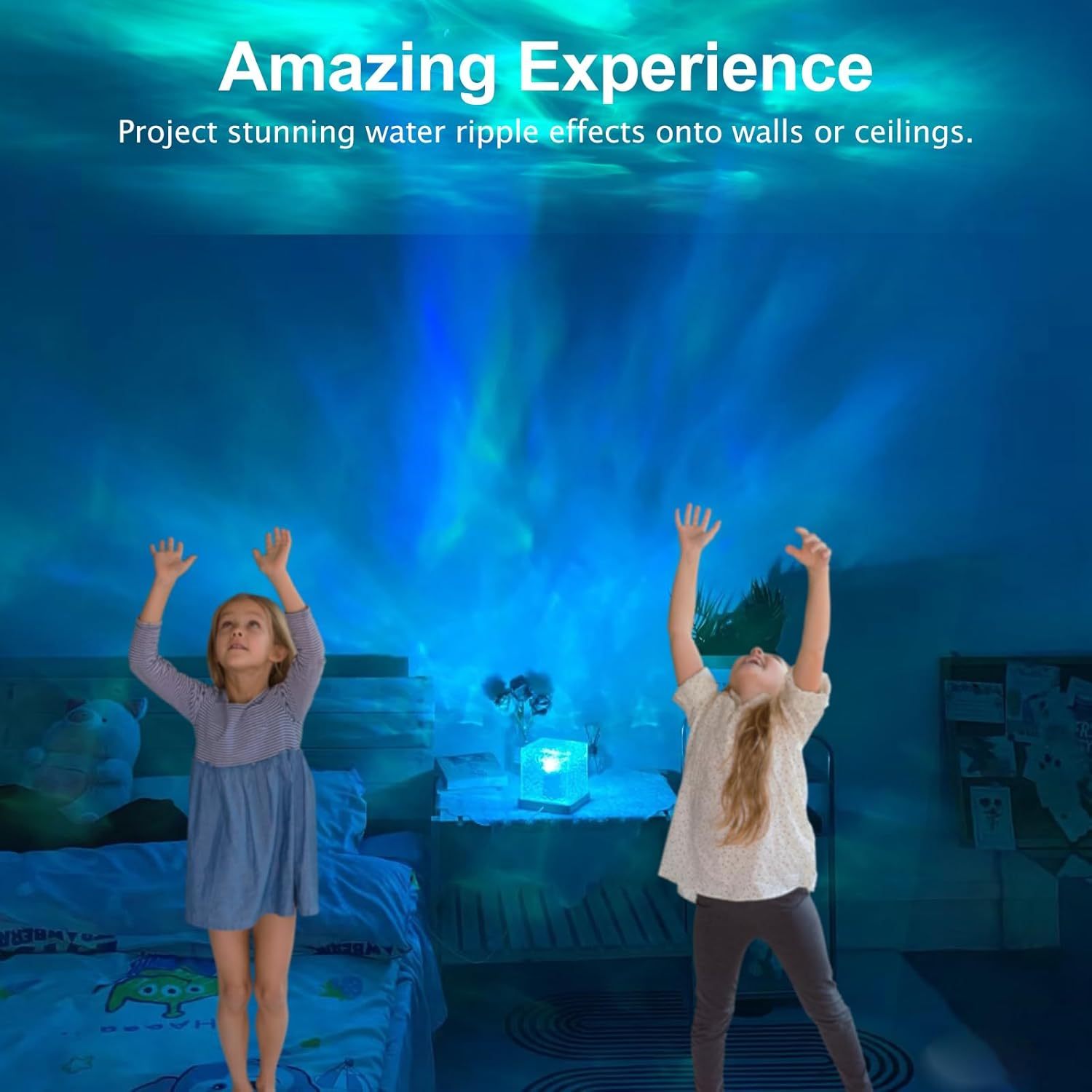 Aurora Glow Ocean Wave Projector Lamp,