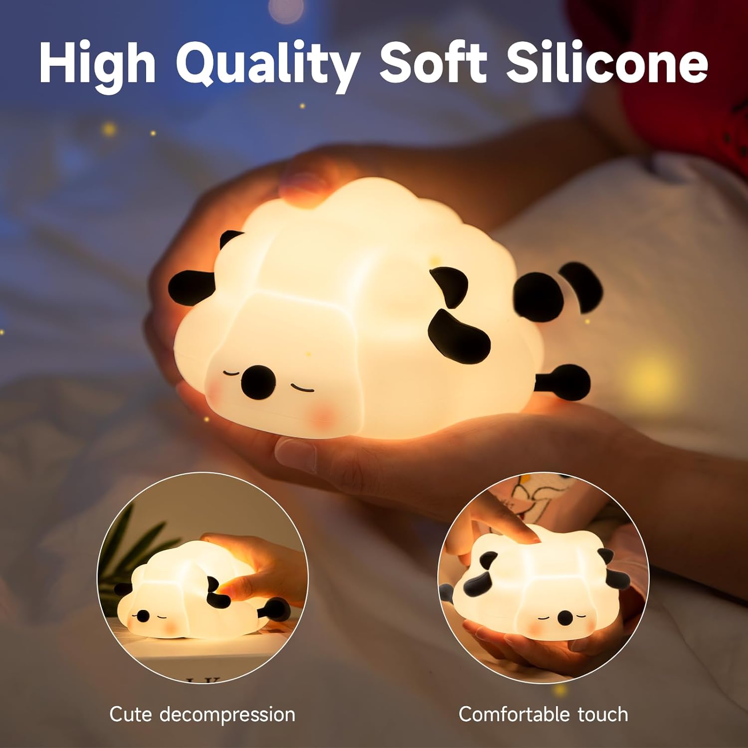 Food Grade Silicone Animal Night Light