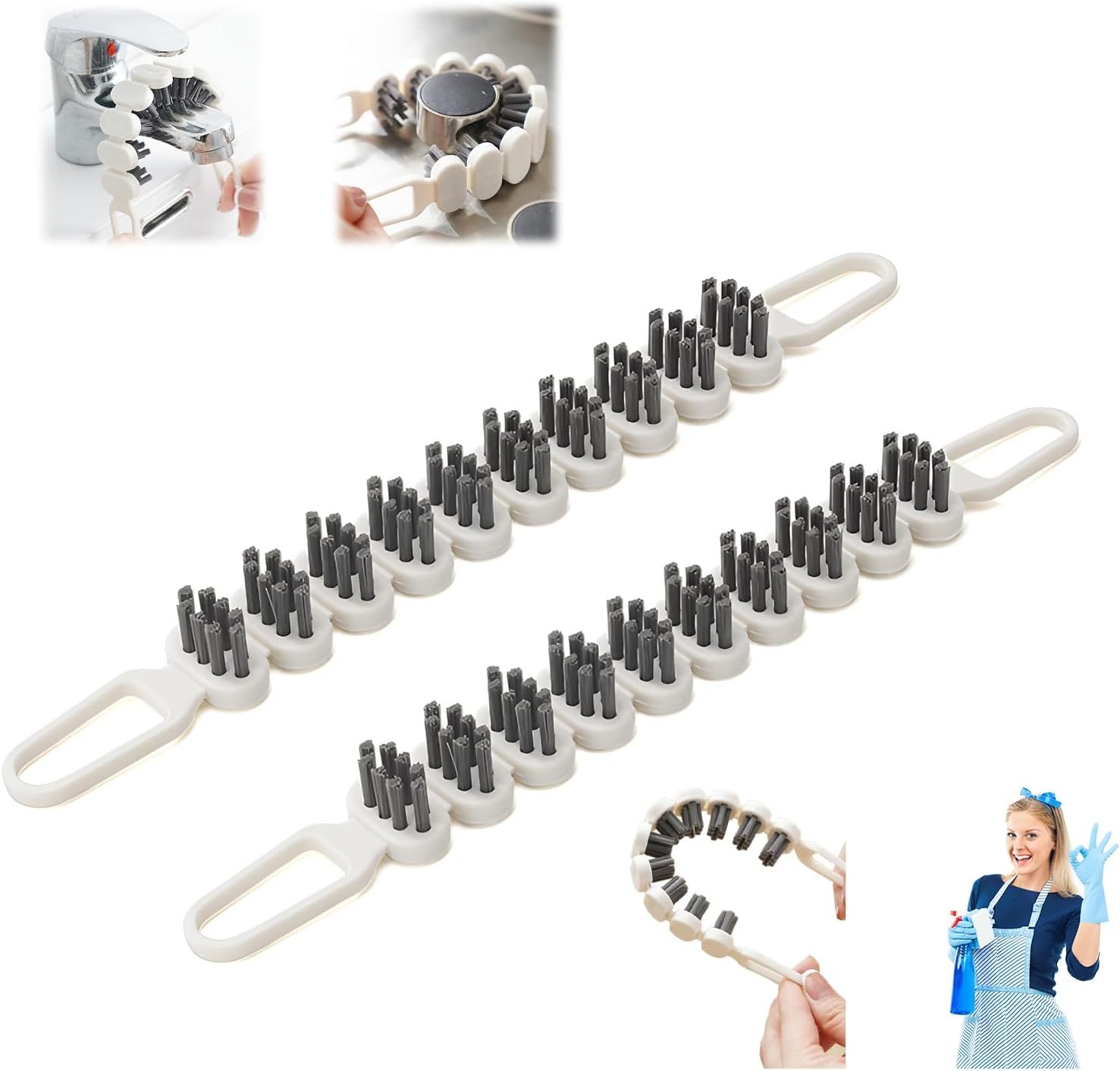 Bendable Multifunctional Cleaning Brush