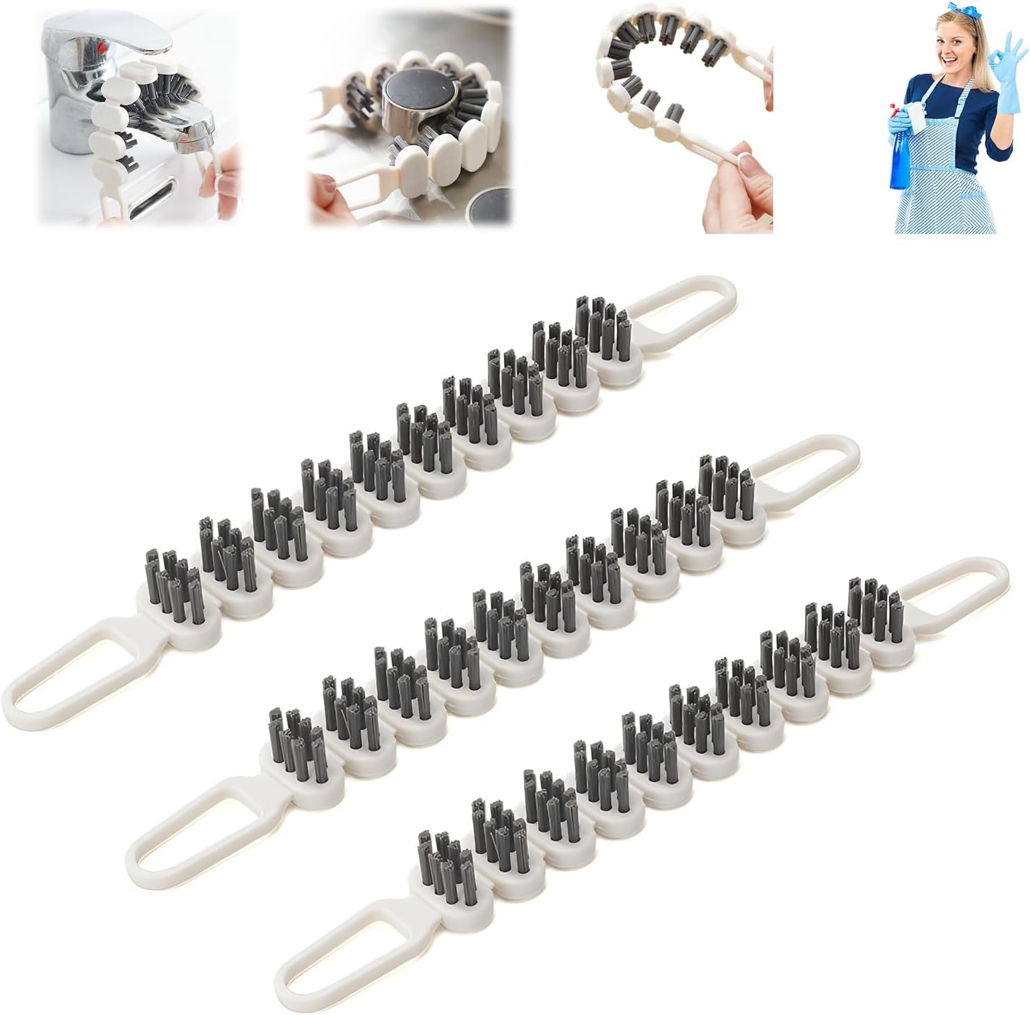 Bendable Multifunctional Cleaning Brush