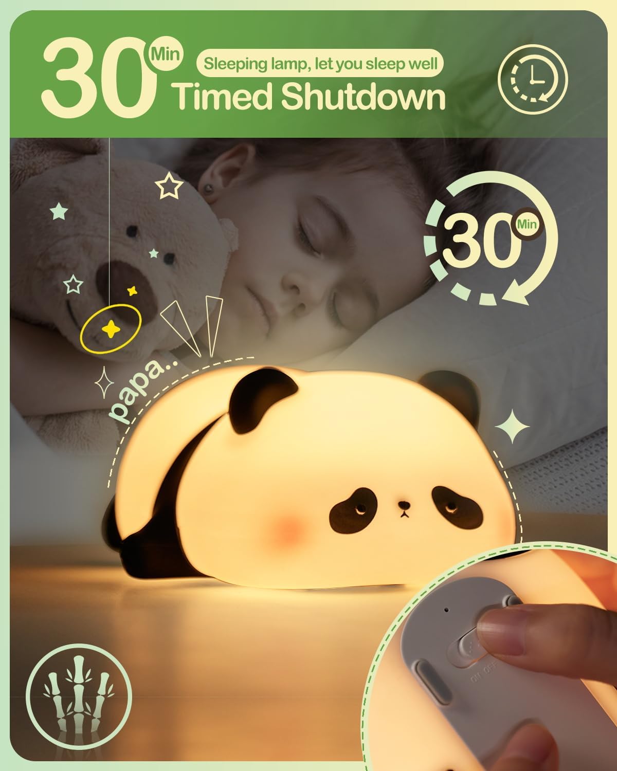 Food Grade Silicone Animal Night Light