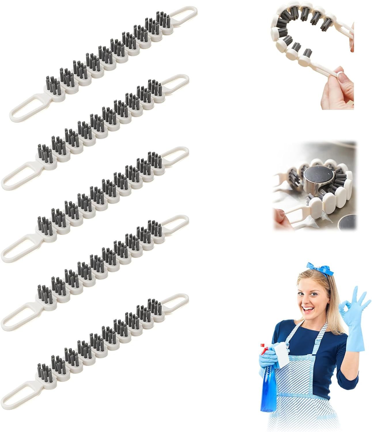 Bendable Multifunctional Cleaning Brush