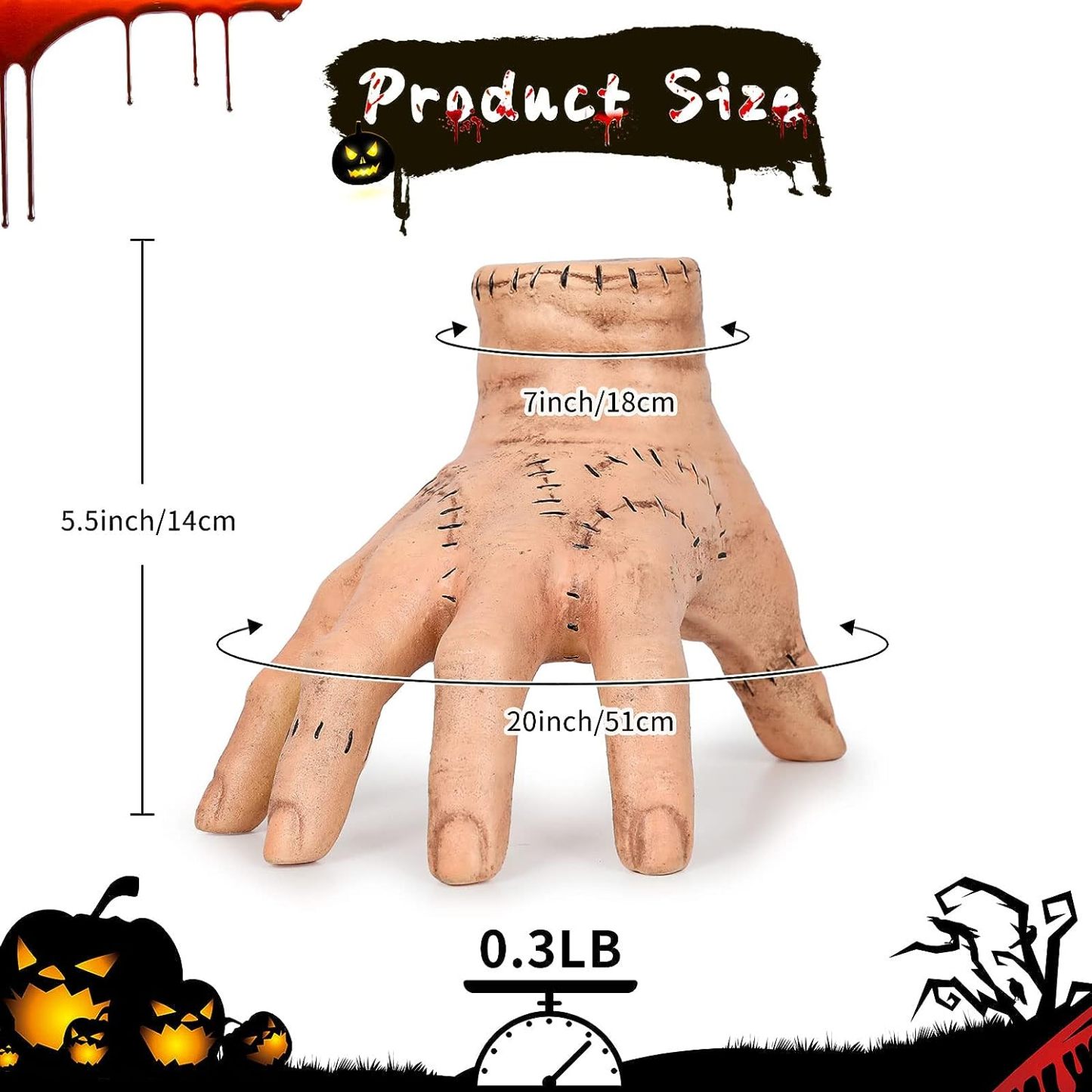 Wednesday Addams Home Items Hand Props