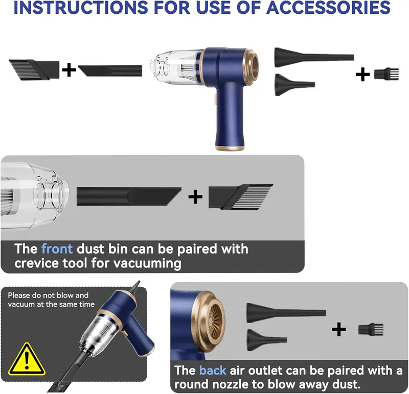  Handheld Car Vacuum Cleaner
