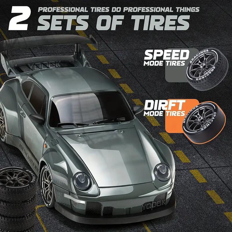 RC Drift Car – 1:24 Scale 4WD Remote Control Racing Car with 2.4GHz & 12.4mph Speed