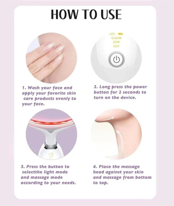 Vibration Face and Neck Massager