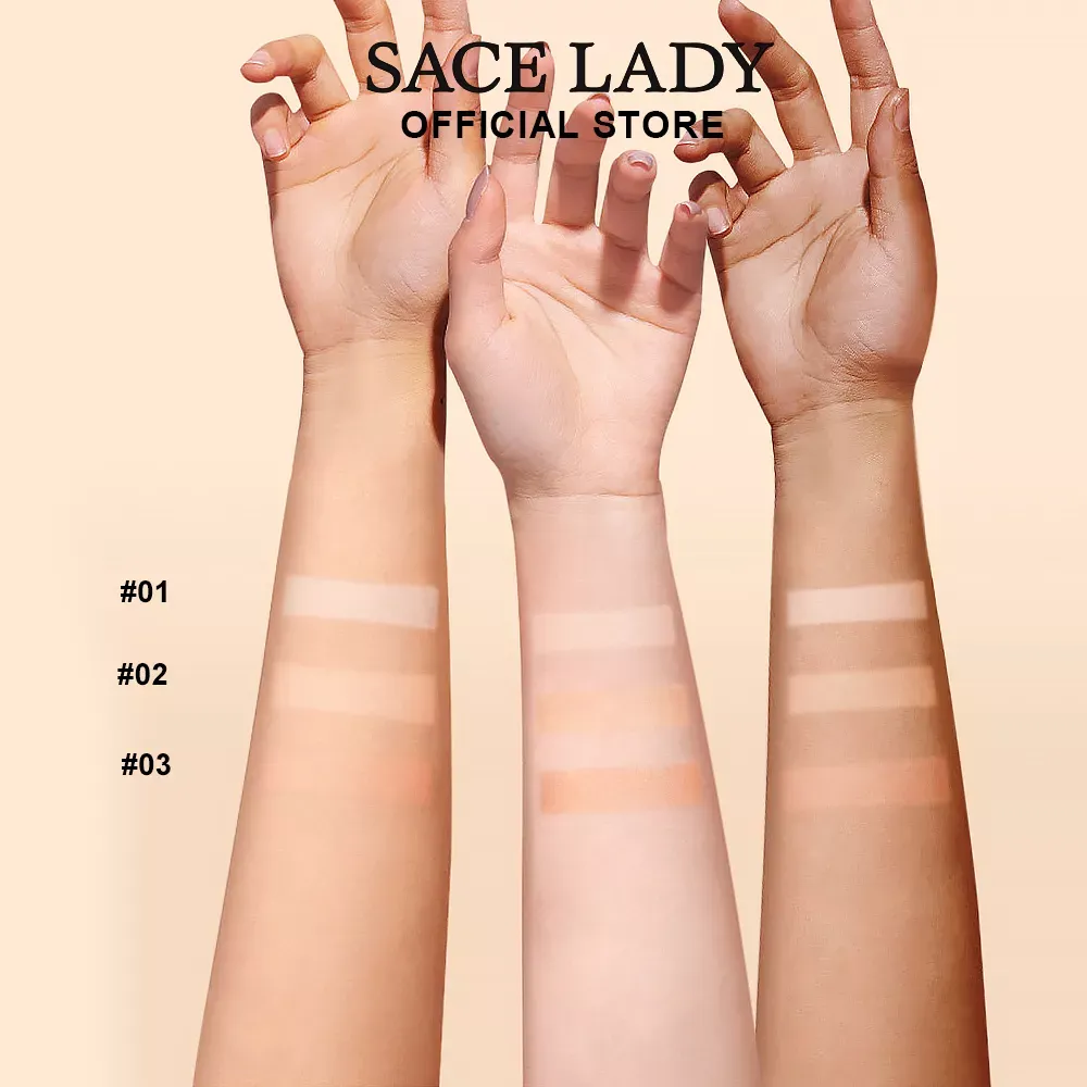 Sace Lady Base De Maquillaje Polvo Compacto Fijador Matte