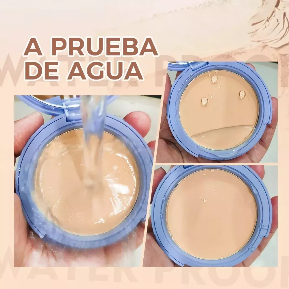 Sace Lady Base De Maquillaje Polvo Compacto Fijador Matte