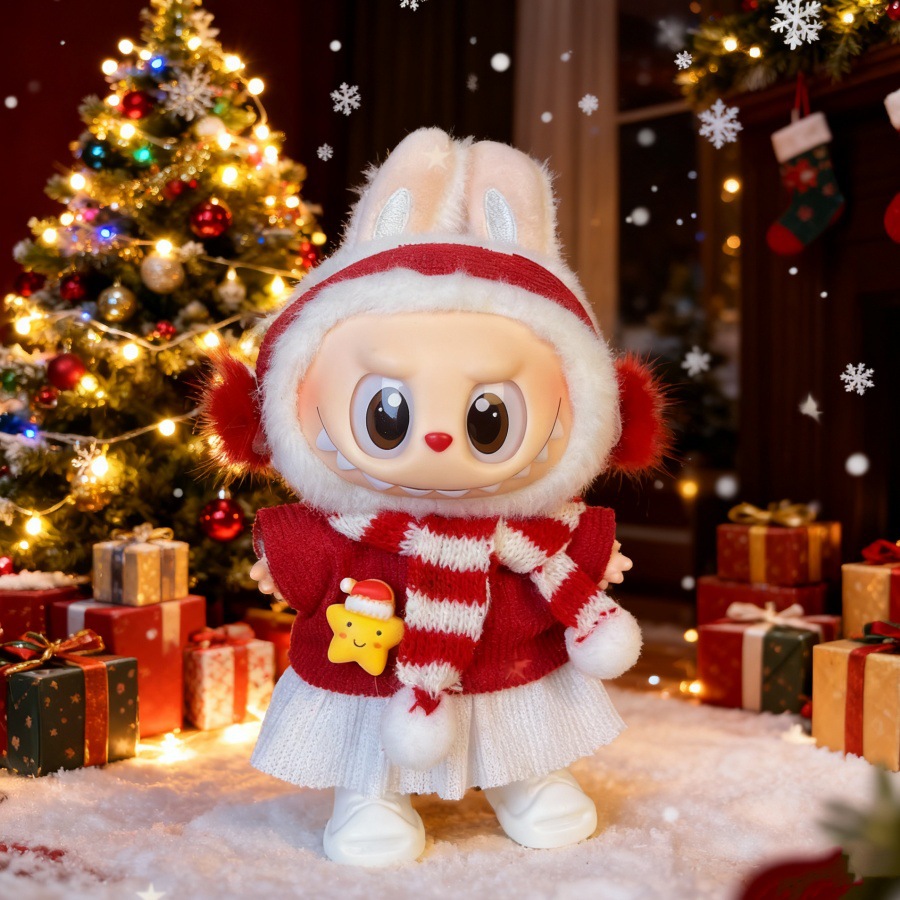  Labubu Christmas Outfit Collection